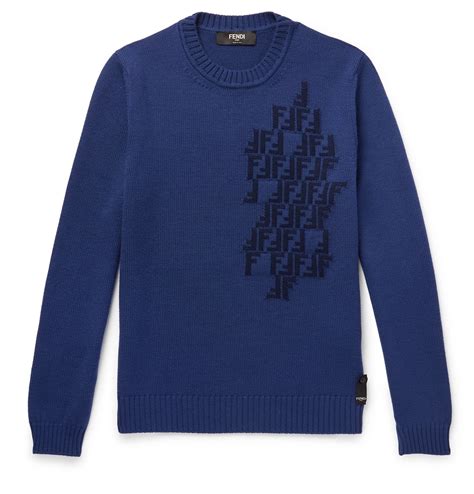 fendi pullover blue|Fendi Phoenix Saks.